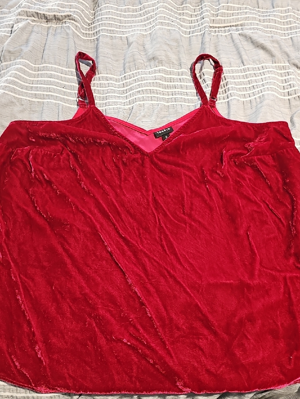 torrid Red Velvet Camisole